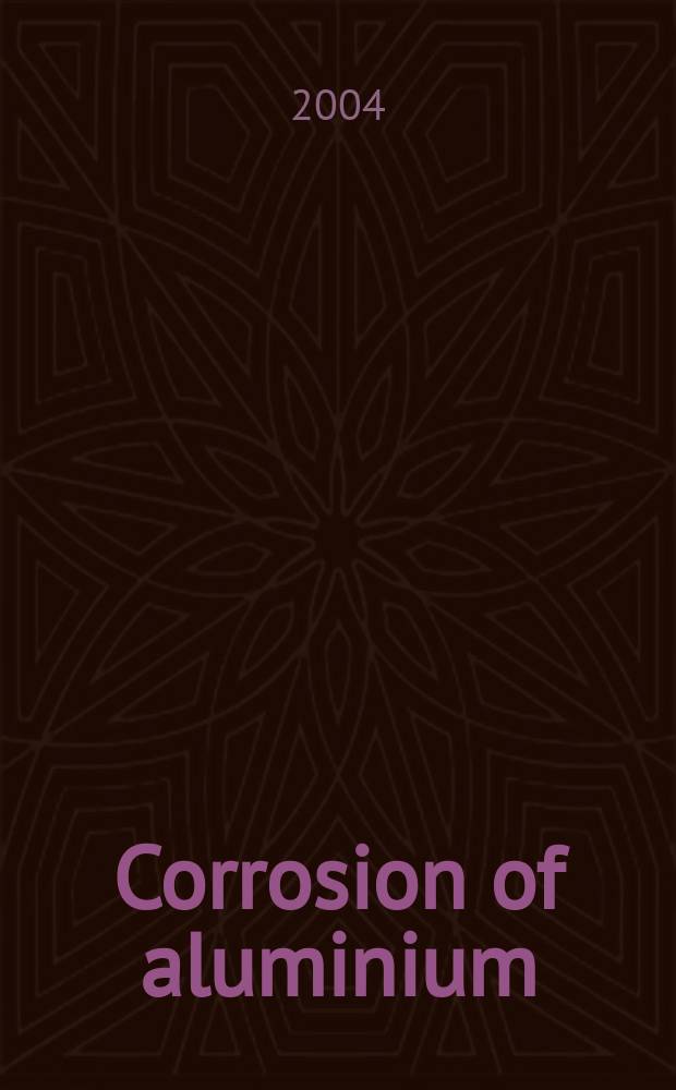 Corrosion of aluminium