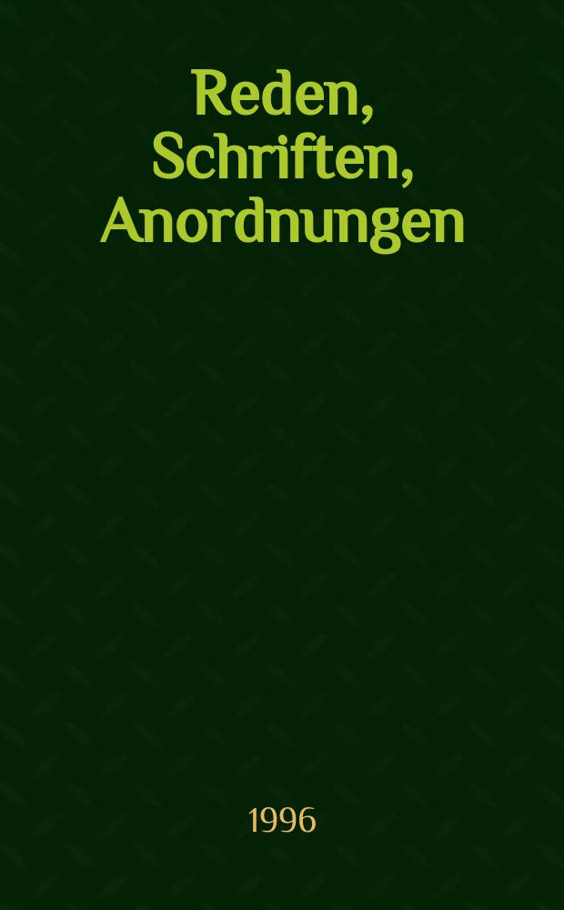 Reden, Schriften, Anordnungen : Februar 1925 bis Januar 1933. Bd. 5 : Von der Reichspr&auml;sidentenwahl bis zur Machtergreifung April 1932 - Januar 1933