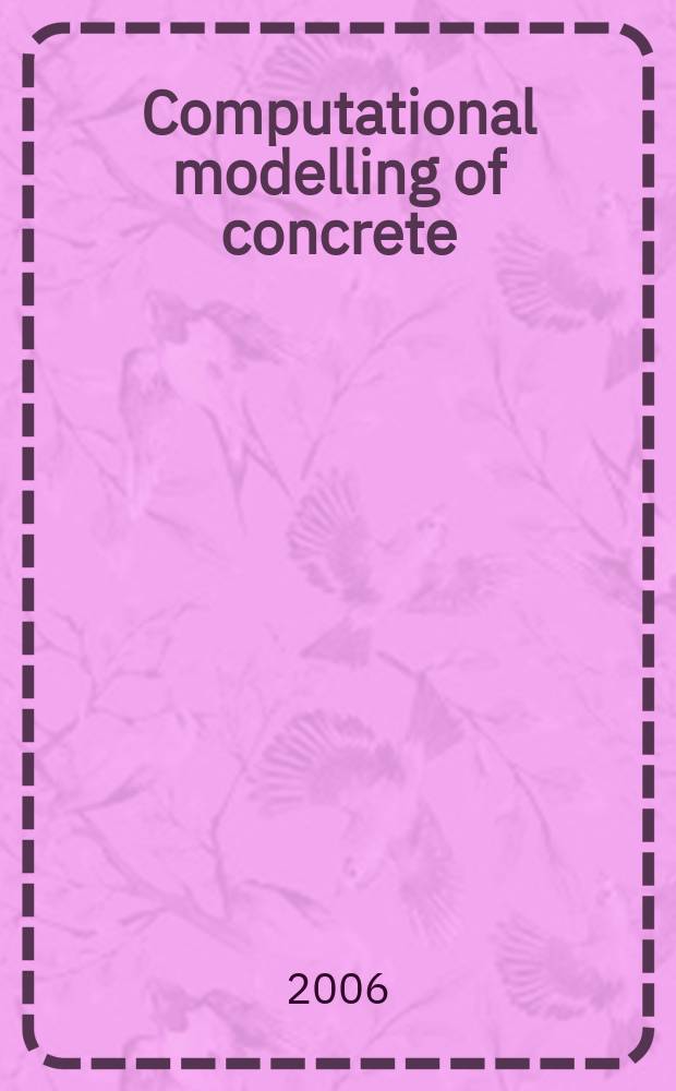 Computational modelling of concrete