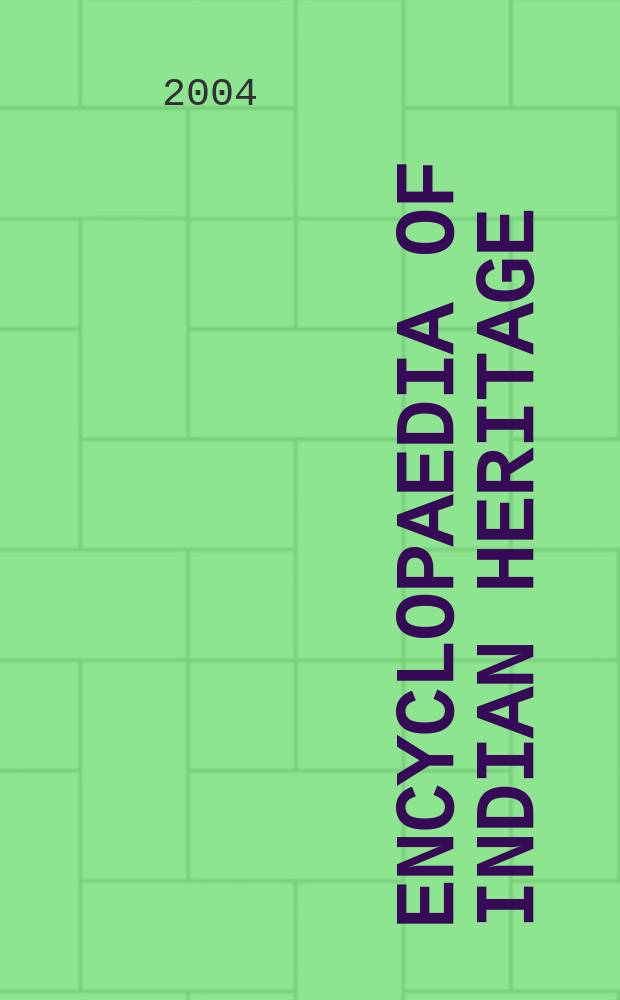 Encyclopaedia of Indian heritage