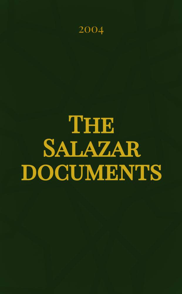 The Salazar documents : inquisitor Alonso de Salazar Frías and others on the Basque witch persecution = Документы Салазара: Инквизитор Алонсо де Салазар Фриас и другие в преследовании баскикс ведьм
