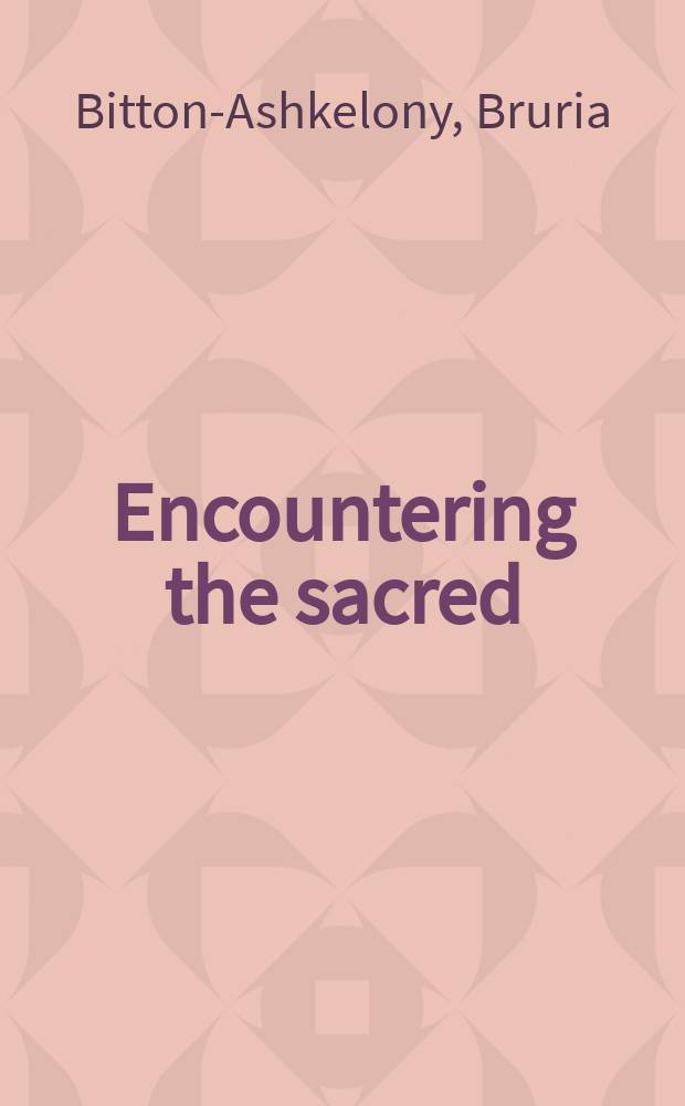 Encountering the sacred : the debate on Christian pilgrimage in late antiquity = Столкновние святынь: Дебаты о христианском паломничестве в поздней античности