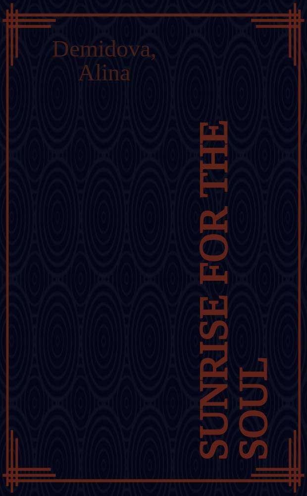 Sunrise for the soul