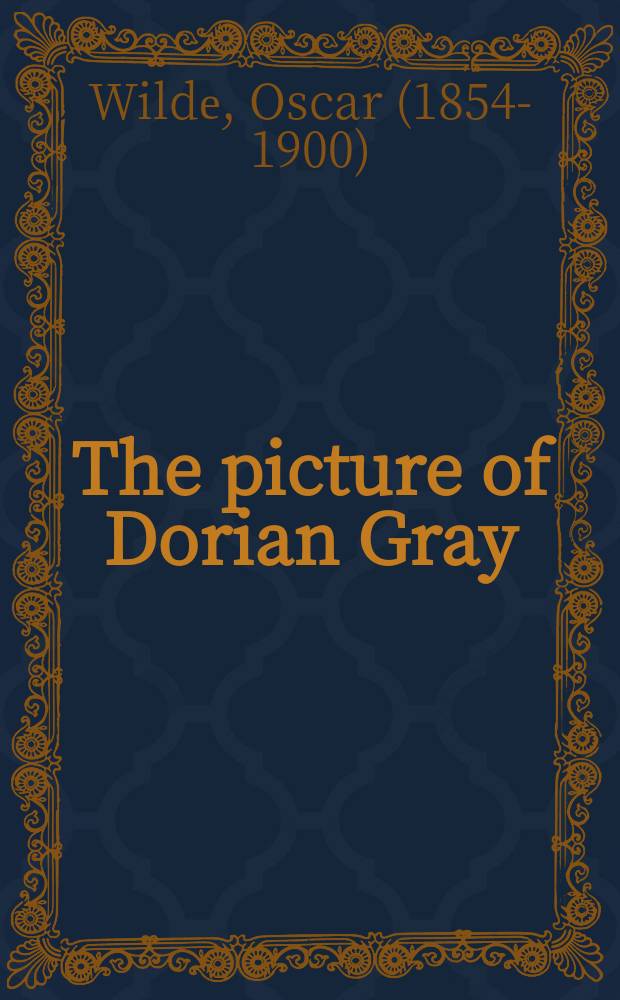 The picture of Dorian Gray : книга для чтения на английском языке