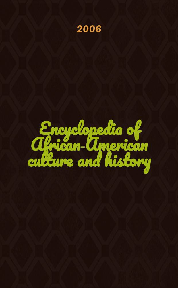 Encyclopedia of African-American culture and history : the Black experience in the Americas. Vol. 3 : G - L