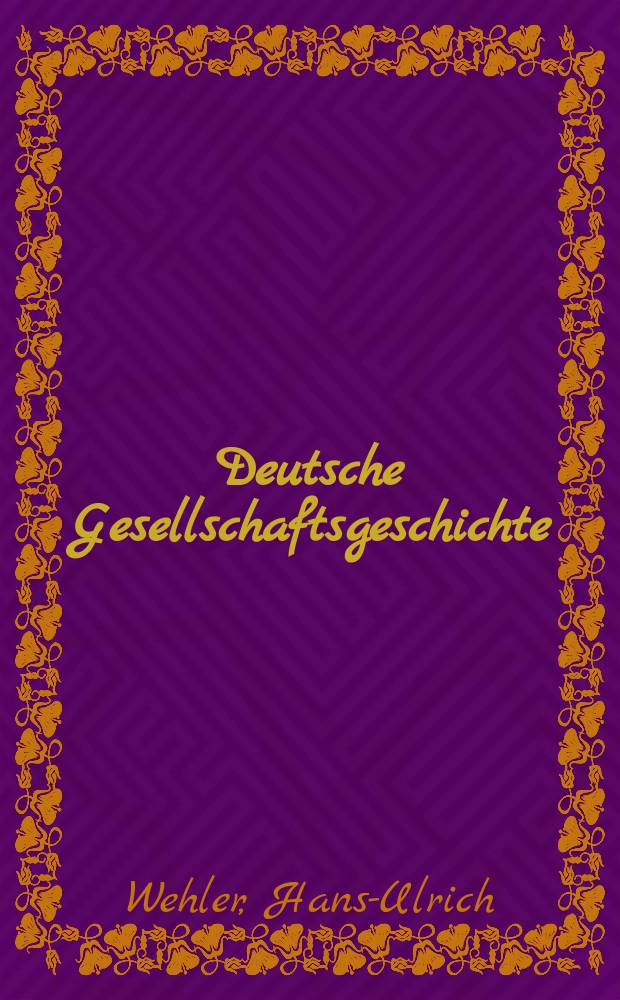 Deutsche Gesellschaftsgeschichte = Социальная история Германии