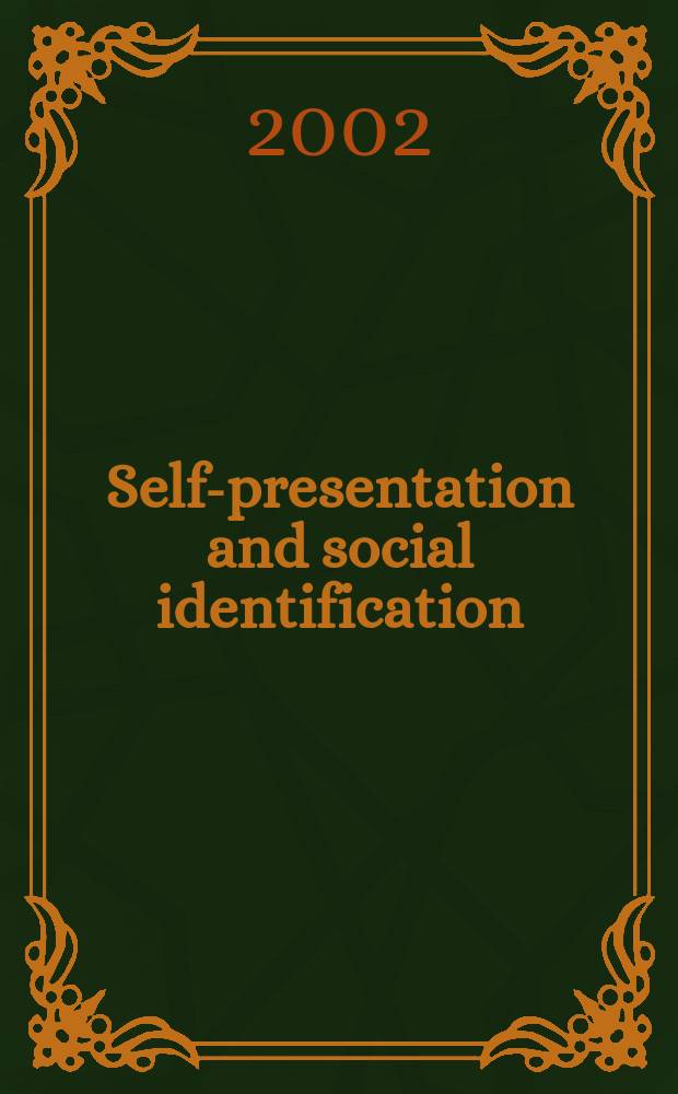 Self-presentation and social identification