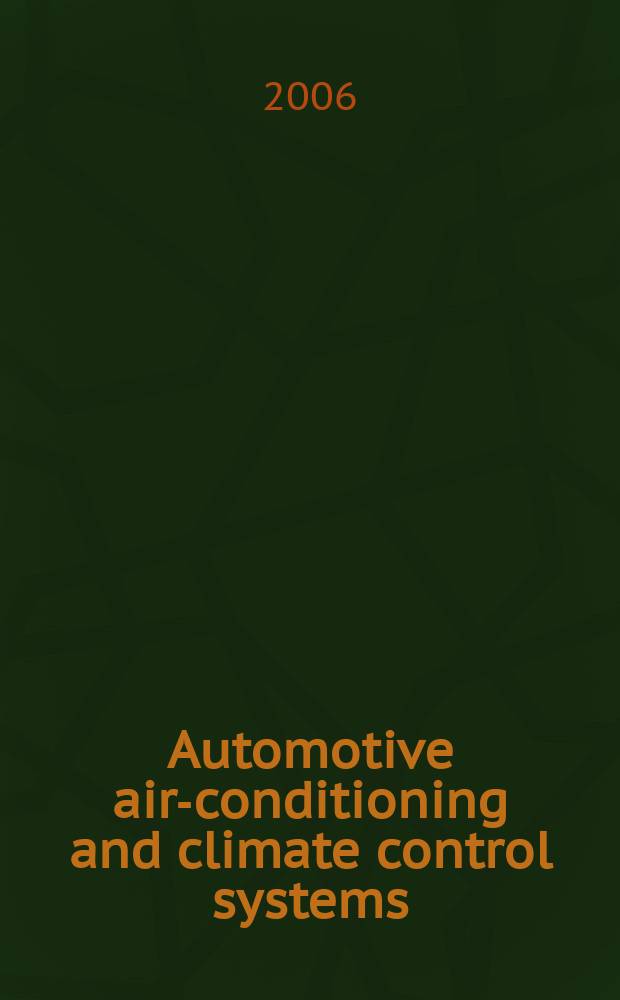 Automotive air-conditioning and climate control systems