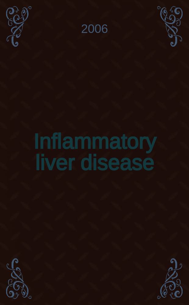 Inflammatory liver disease