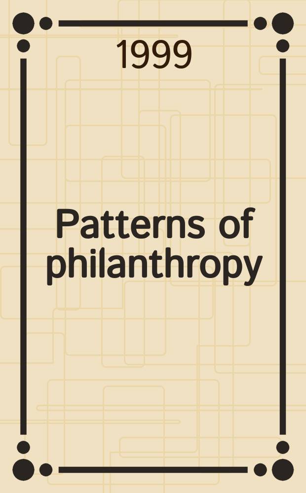 Patterns of philanthropy : charity and society in nineteenth-century Bristol = Успехи филантропии