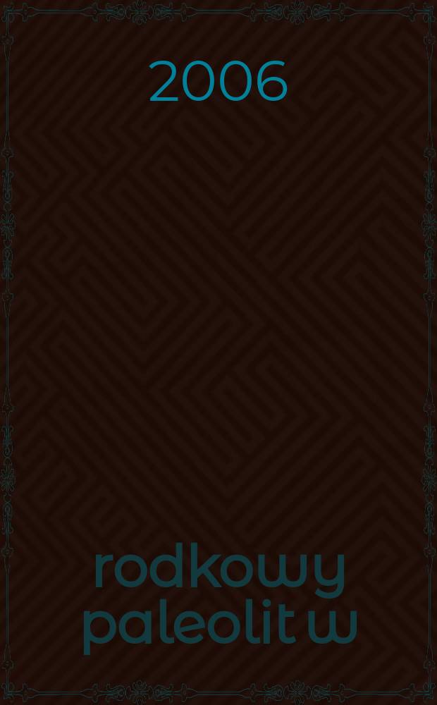 Środkowy paleolit w