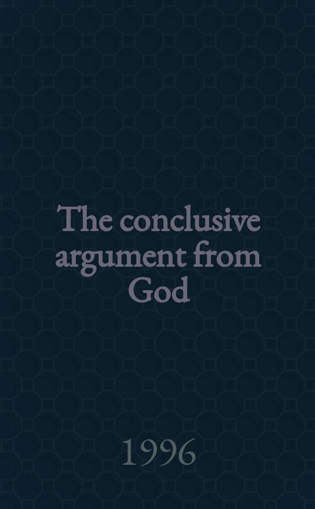 The conclusive argument from God : Shāh Walī Allāh of Delhi's Hujjat Allāh al-Bāligha = Убедительные аргументы от Бога