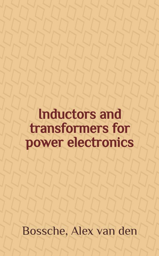 Inductors and transformers for power electronics