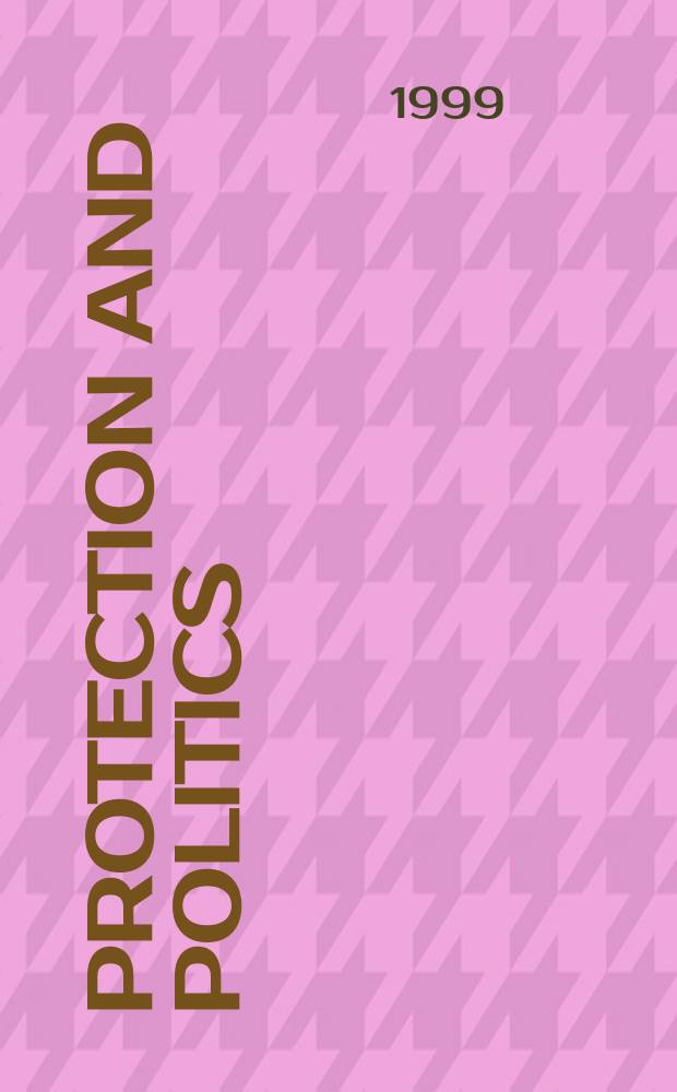 Protection and politics : conservative economic discourse, 1815-1852 = Политика протекционизма: консервативные экономические рассуждения, 1815-1852