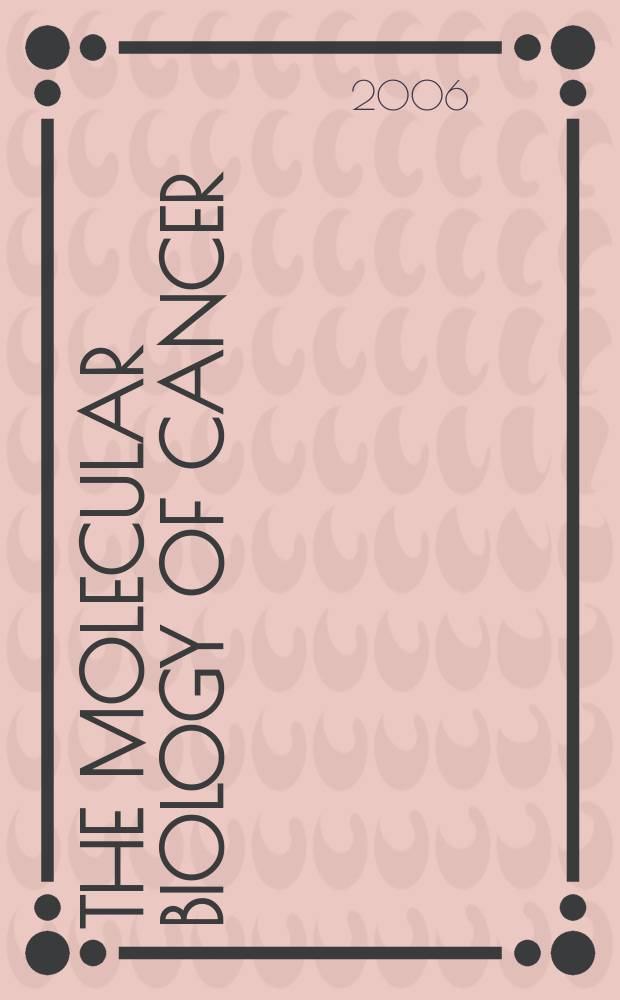 The Molecular biology of cancer = Молекулярная биология рака.