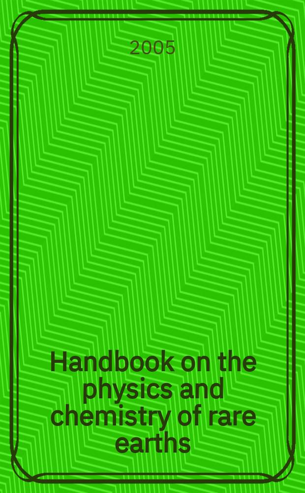 Handbook on the physics and chemistry of rare earths