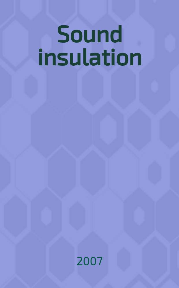 Sound insulation