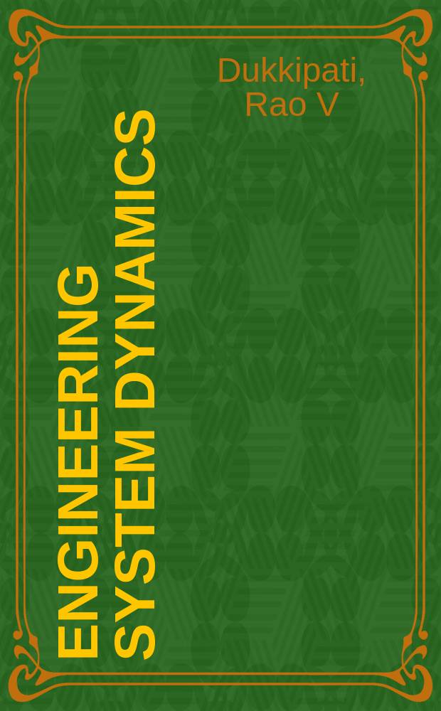 Engineering system dynamics