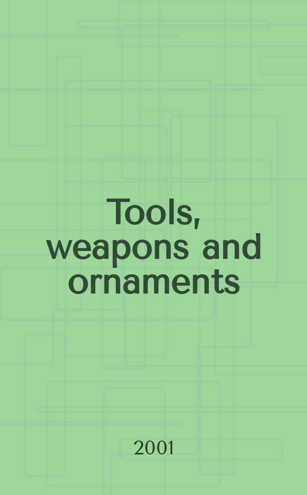 Tools, weapons and ornaments : Germanic material culture in Pre-Carolingian Central Europe, 400-750 = Орудия труда, оружие и украшения
