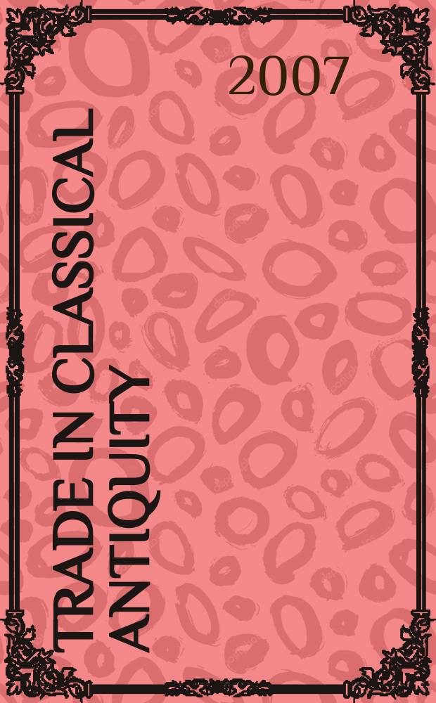 Trade in classical antiquity