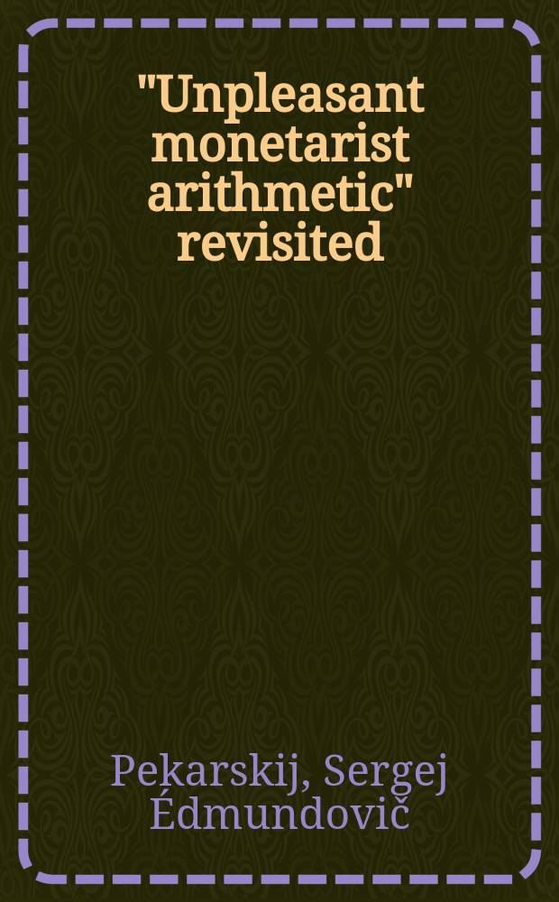 "Unpleasant monetarist arithmetic" revisited: the role of transitional monetary dynamics
