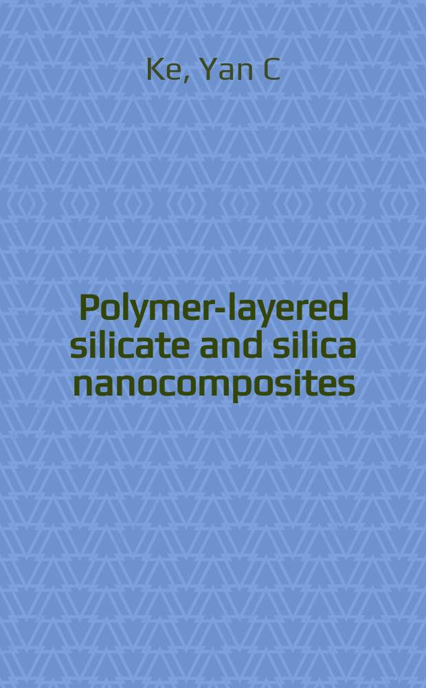 Polymer-layered silicate and silica nanocomposites