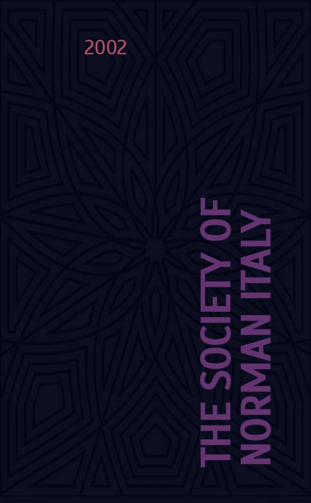 The Society of Norman Italy = Общество Норманской Италии