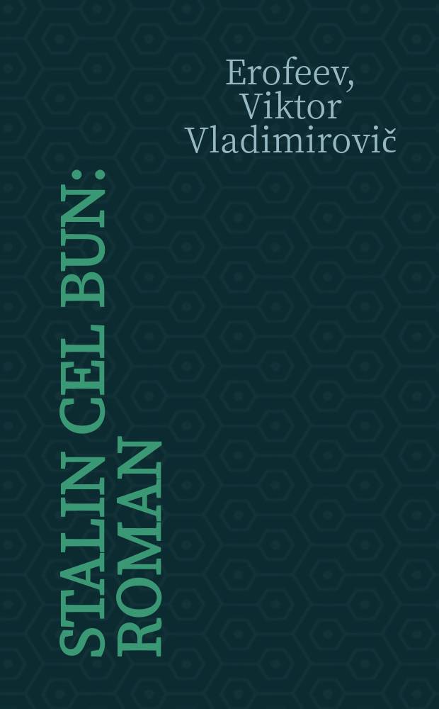 Stalin cel bun : roman