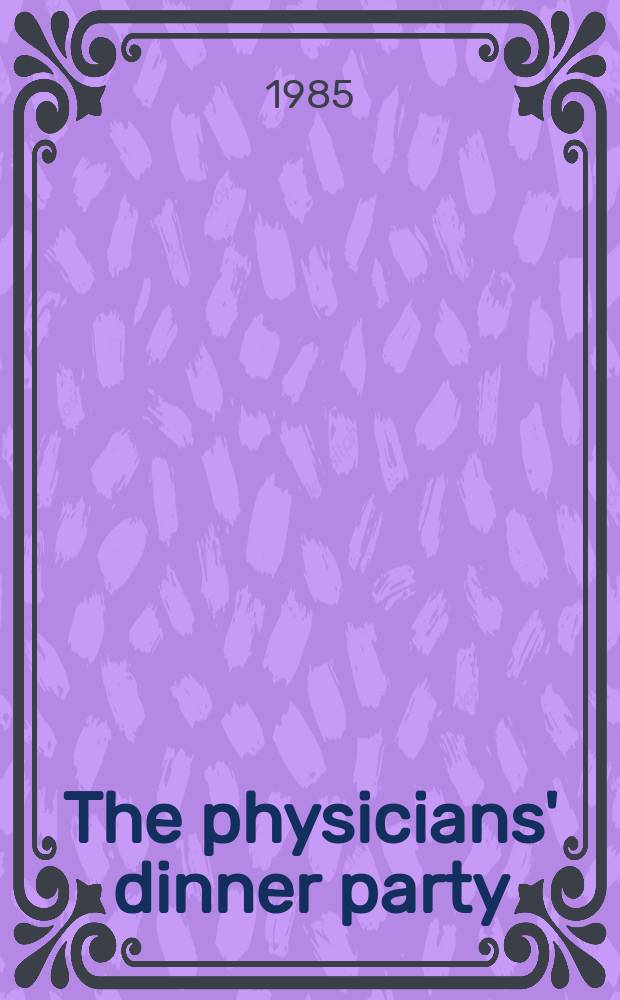 The physicians' dinner party = Ибн Бутлан