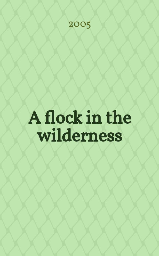 A flock in the wilderness