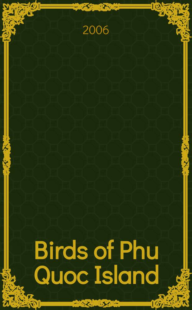 Birds of Phu Quoc Island = Птицы острова Фукуок