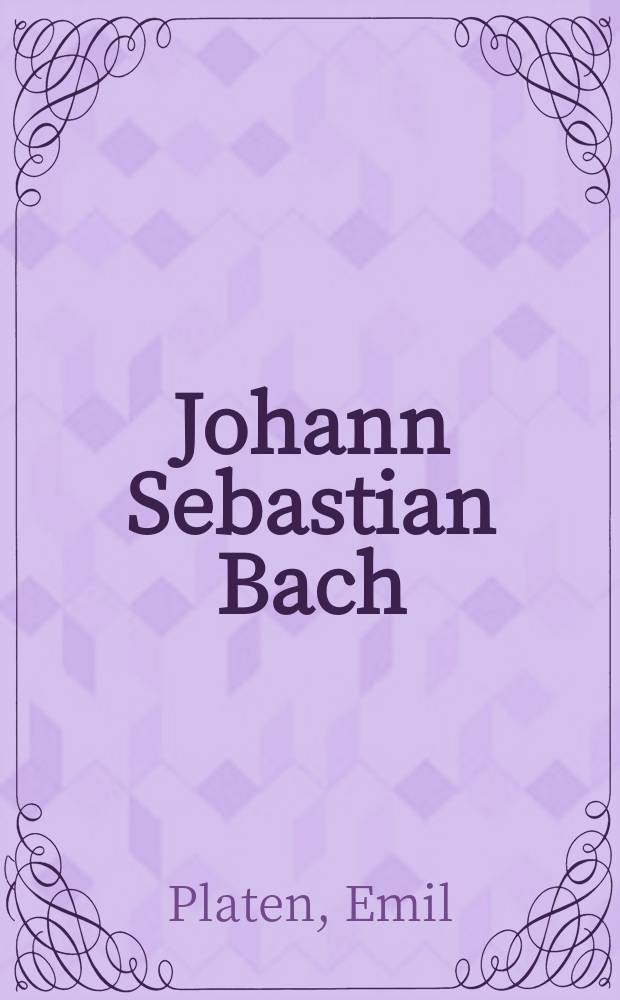 Johann Sebastian Bach : die Matthäus-Passion : Entstehung, Werkbeschreibung, Rezeption = Иоганн Себастьян Бах "Страсти по Матфею"