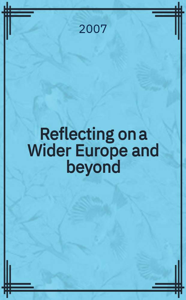 Reflecting on a Wider Europe and beyond: norms, rights and interests = Размышления о Большой Европе и ее пределах: нормы, права, интересы : based on the presentations at the 4th Central and East European international studies association (CEEISA) Сonvention, University of Tartu, Estonia, June 25-27, 2006 = Размышления о Большой Европе и ее пределах: нормы, права, интересы