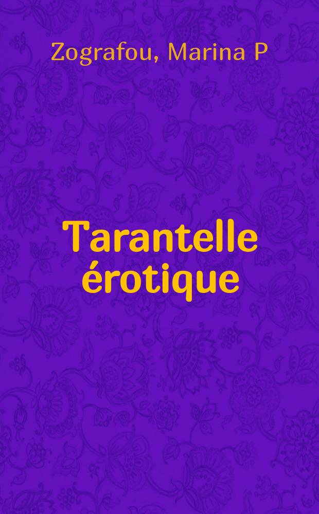 Tarantelle érotique