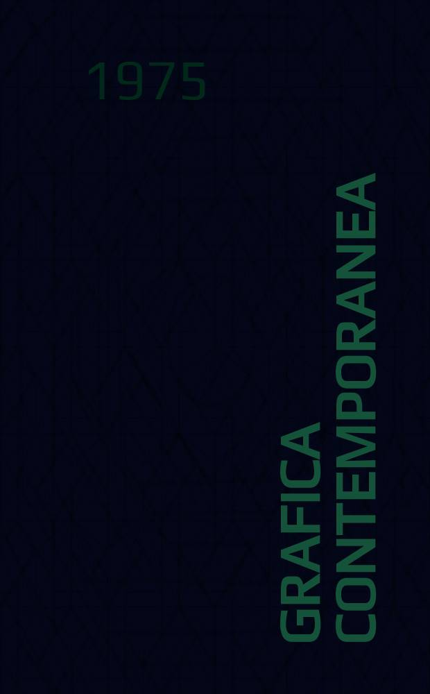 Grafica contemporanea : linguaggi e generazioni a confronto : Vicenza - Palazzo Chiericati, 15 aprile - 15 maggio 1975 in collaborazione con il Centro internazionale della grafica di Venezia : catalogo della Mostra = Современная графика: Сравнение языка и поколений