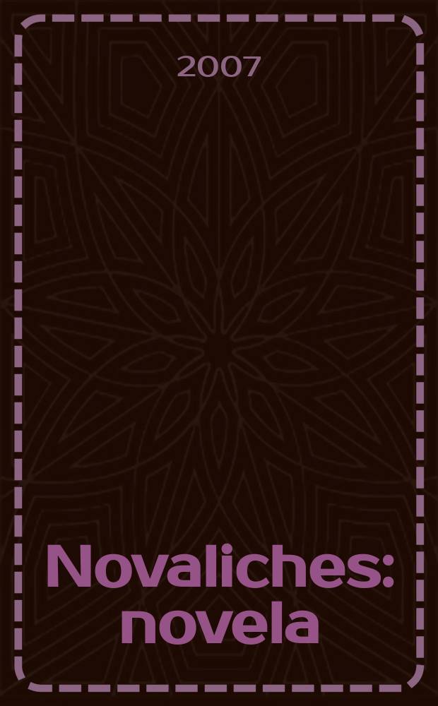 Novaliches : novela