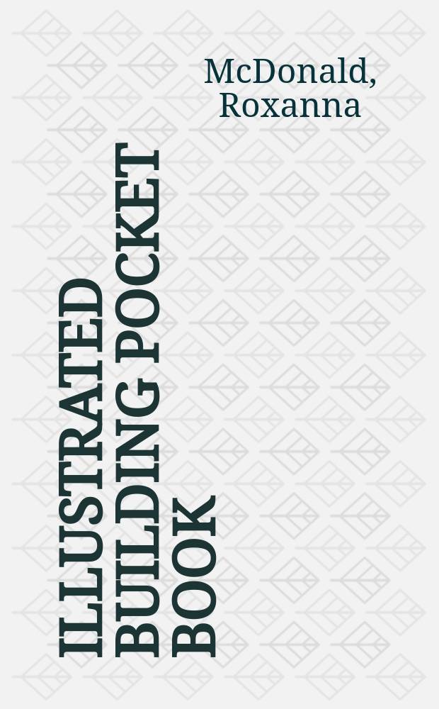 Illustrated building pocket book