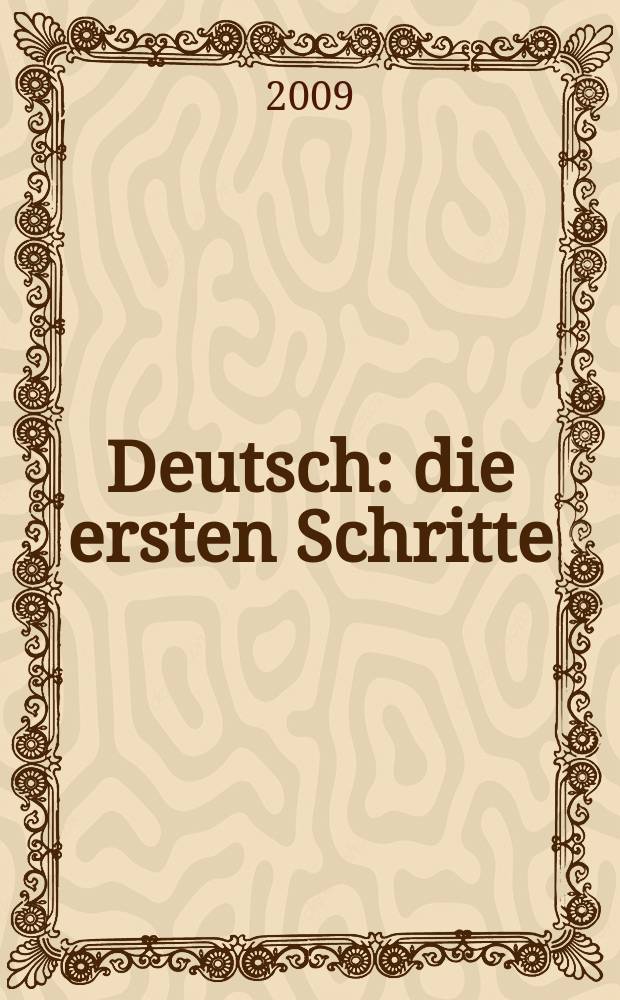 Deutsch : die ersten Schritte : 3. Klasse : Lehrbuch 1-2 : аудиокурс к учебнику "Немецкий язык. Первые шаги" для 3 класса общеобразовательных учреждений в двух частях