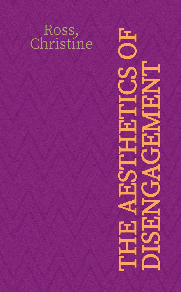 The aesthetics of disengagement : contemporary art and depression = Эстетика свободы