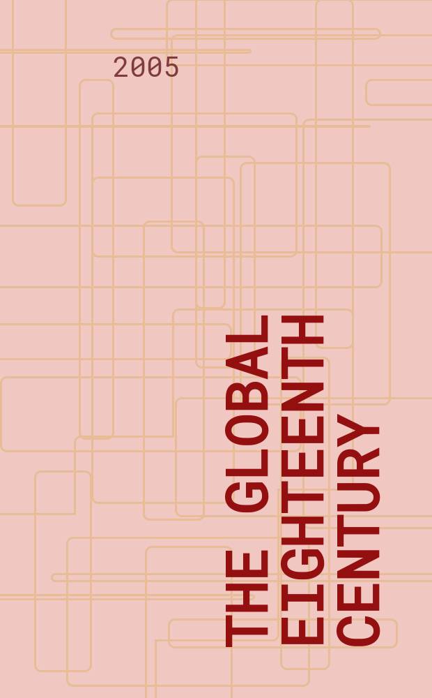 The Global eighteenth century = Глобальный 18-й век