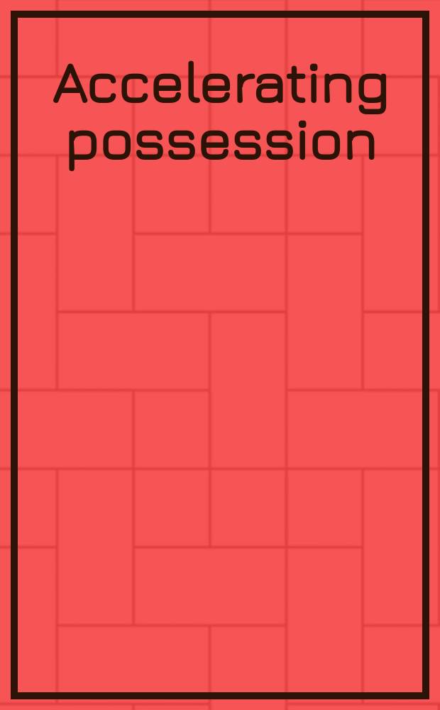 Accelerating possession : global futures of property and personhood = Ускорение обладания