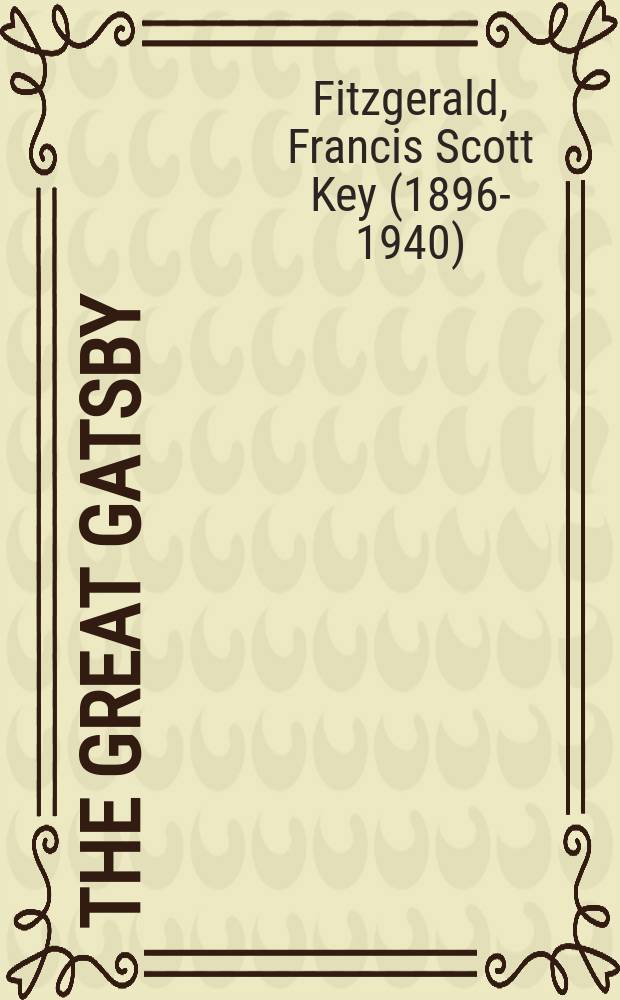 The Great Gatsby
