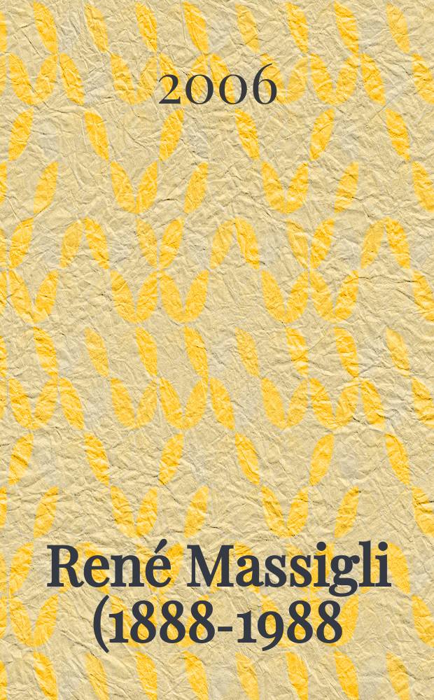 René Massigli (1888-1988) : une vie de diplomate. Т. 2