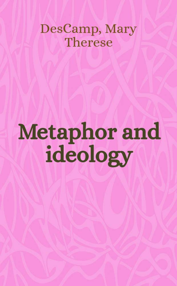 Metaphor and ideology : Liber Antiquitatum Biblicarum and literary methods through a cognitive lens = Метафора и идеология