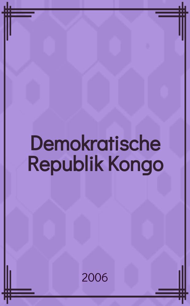 Demokratische Republik Kongo = Демократическая Республика Конго