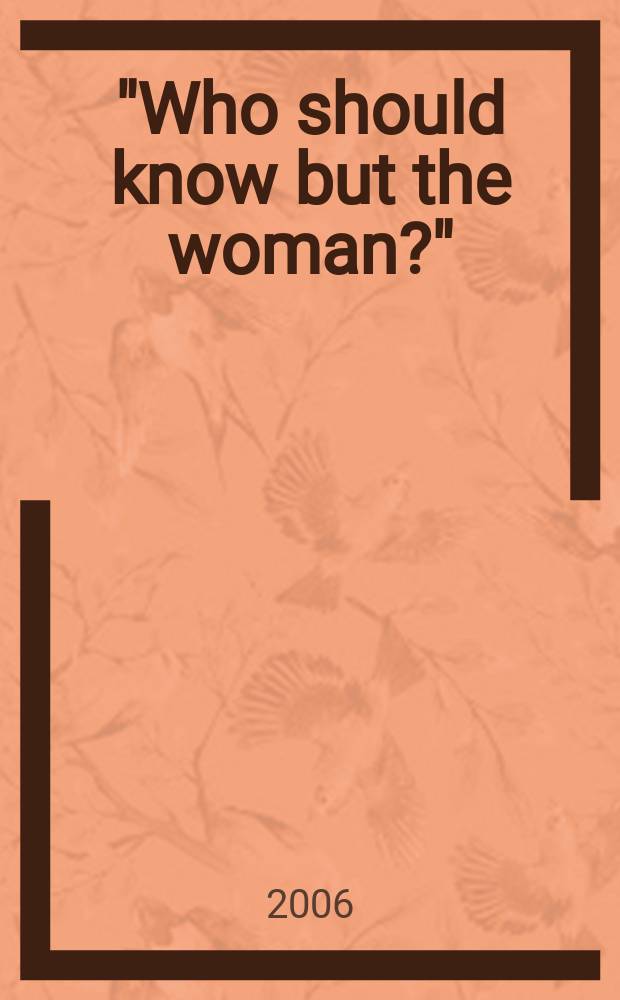 "Who should know but the woman?" : sexuality, marriage and motherhood in the utopian novels of Charlotte Perkins Gilman : doctoral dissertation = Сексуальность,свадьба и материнство в утопических романах Шарлотты Перкинс Гилман