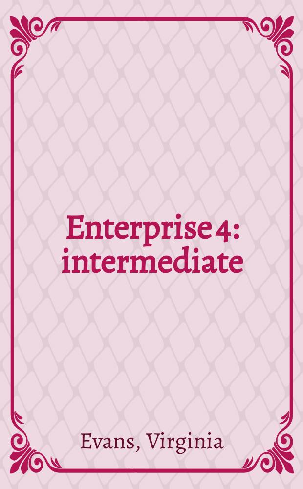 Enterprise 4 : intermediate : coursebook : class CDs