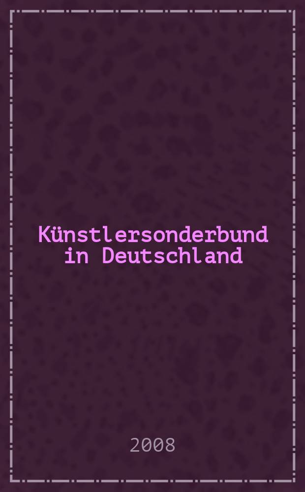 Künstlersonderbund in Deutschland : "Lebensspuren" : Malerei, Plastik, Grafik : Realismus der Gegenwart : eine Ausstellung im Kunstverein Coburg und in der Herzoglichen Hauptverwaltung Coburg vom 15. Juni bis 16. August 2008 und in der Burg Beeskow vom 24. August bis 19. Oktober 2008 : Katalog = Следы жизни