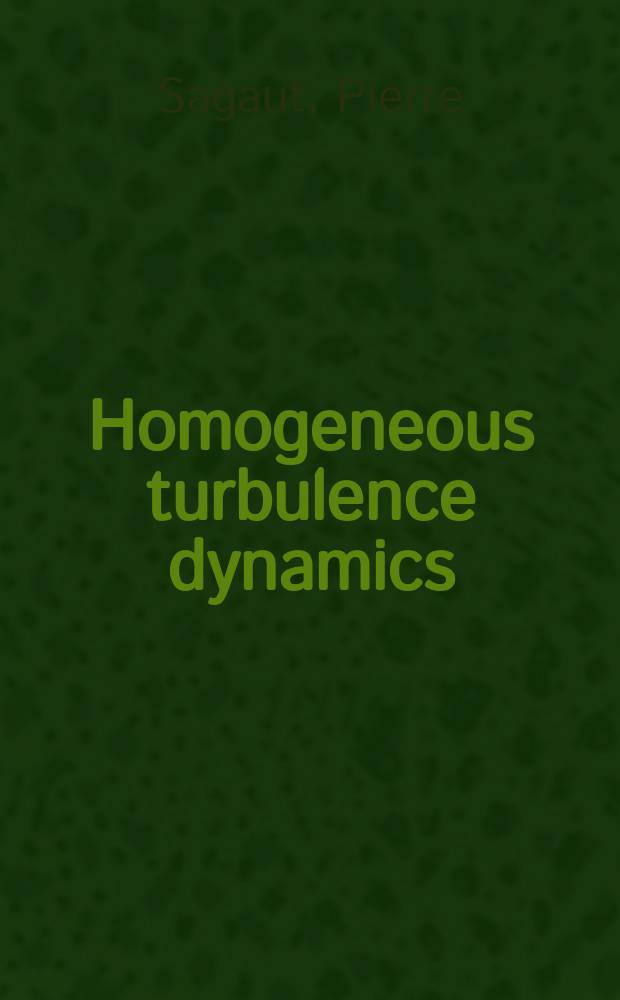 Homogeneous turbulence dynamics