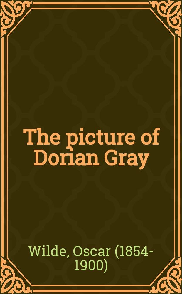 The picture of Dorian Gray : книга для чтения на английском языке